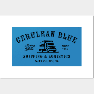 Cerulean Blue Posters and Art